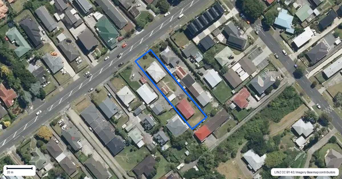Property context map for 46 Titirangi Road, New Lynn, Auckland