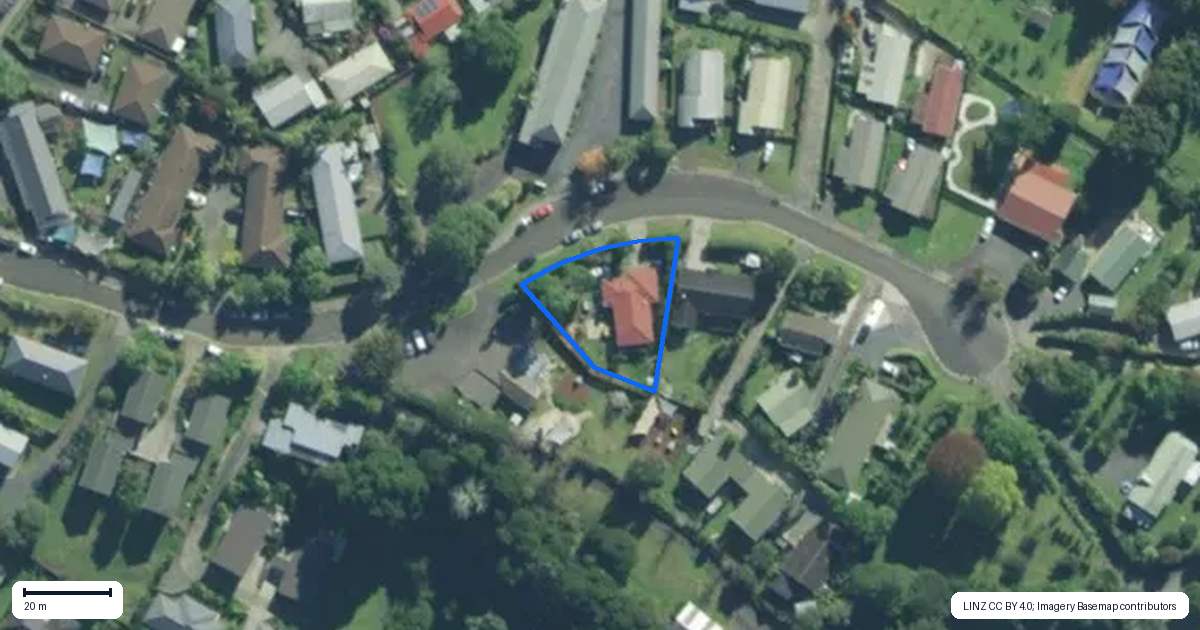 Property context map for 11 Lanark Road, Kerikeri