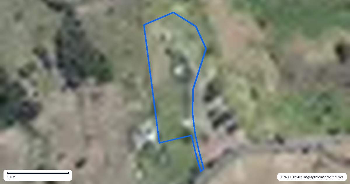 Property context map for 4435 Kaipara Coast Highway, Tauhoa, Wellsford