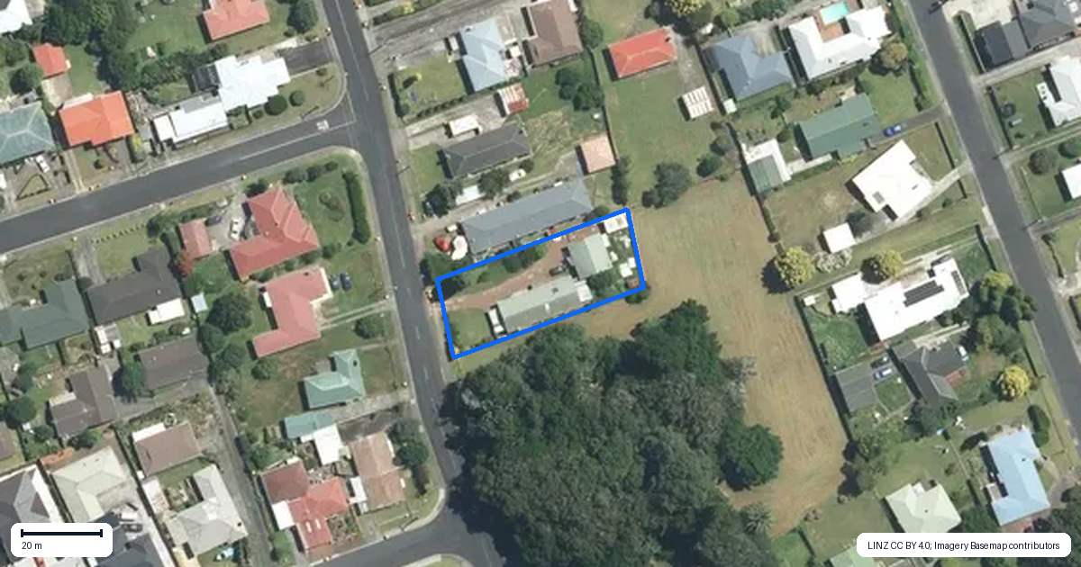 Property context map for 3/25 Shirley Avenue, Papakura
