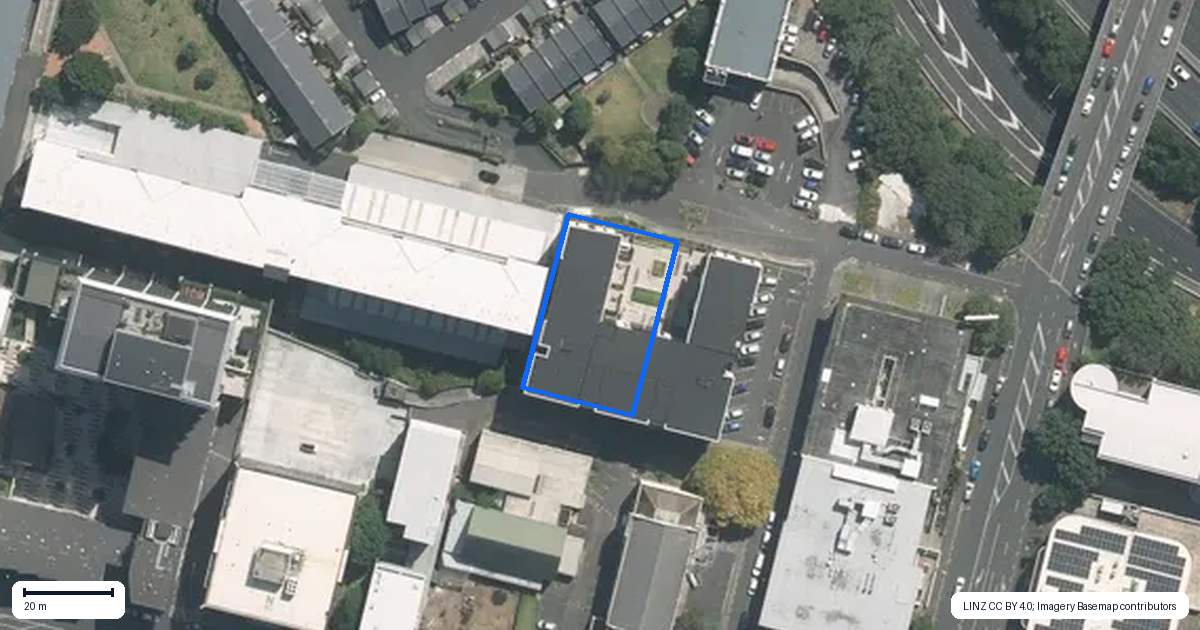 Property context map for 311/9 Madeira Lane, Grafton, Auckland