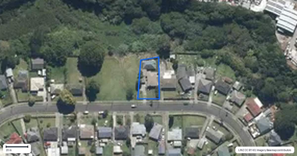 Property context map for 27 Antrim Crescent, Otara, Auckland