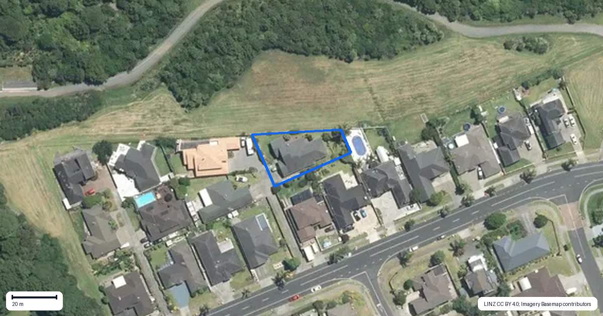 Property context map for 184 Charles Prevost Drive, The Gardens, Auckland