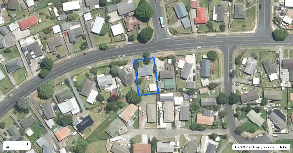 Property context map for 93 Hyperion Drive, Randwick Park, Auckland