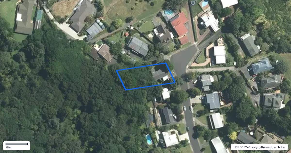 Property context map for 10 Margan Place, Red Hill, Papakura