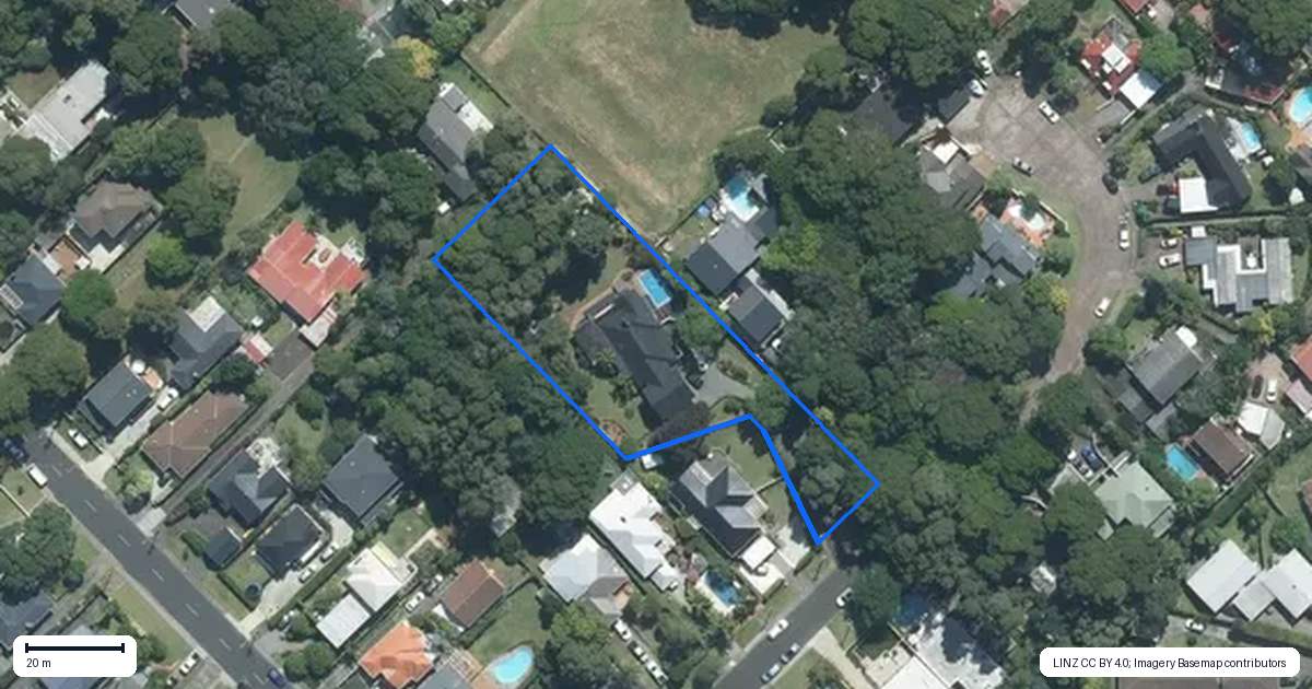 Property context map for 94 Sylvia Road, Hillcrest, Auckland