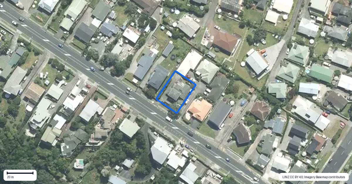 Property context map for 764 Whangaparaoa Road, Manly, Whangaparaoa