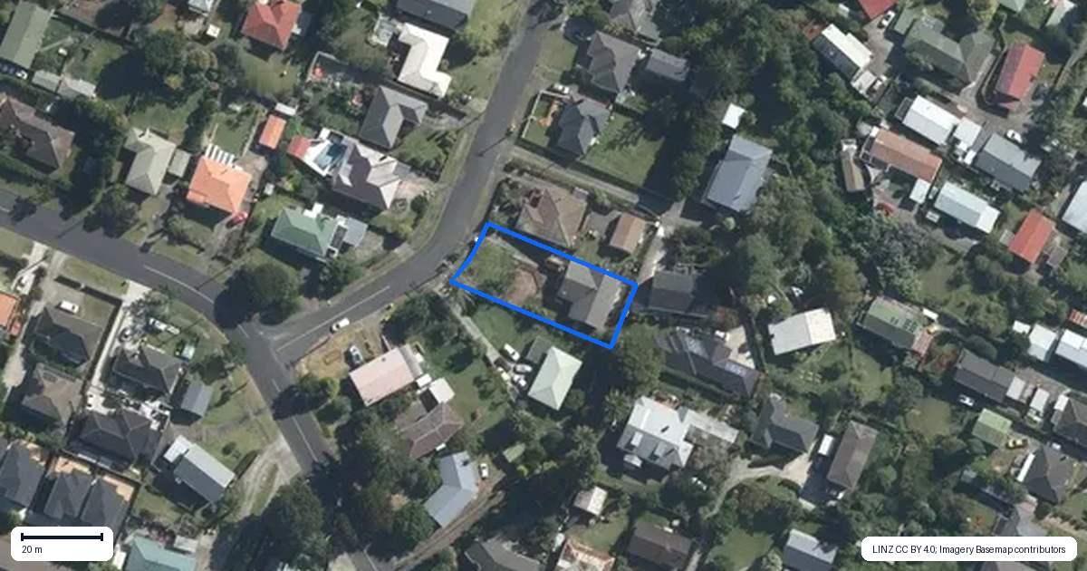 Property context map for 4 Kelston Street, New Lynn, Auckland