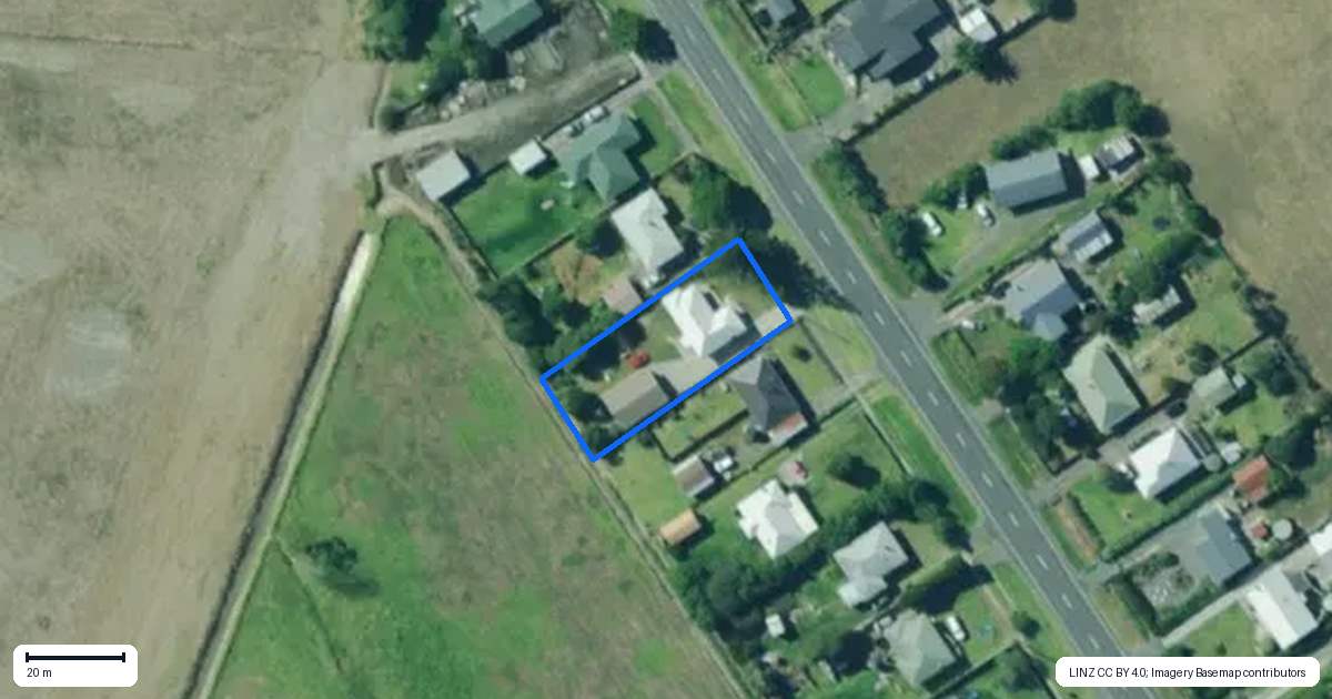 Property context map for 79 Jellicoe Road, Ruawai