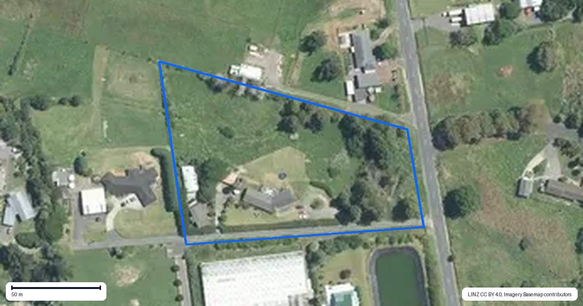 Property context map for 430 Drury Hills Road, Drury