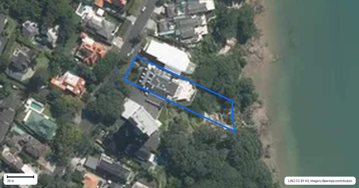 Property context map for 3/121 St Stephens Avenue, Parnell, Auckland