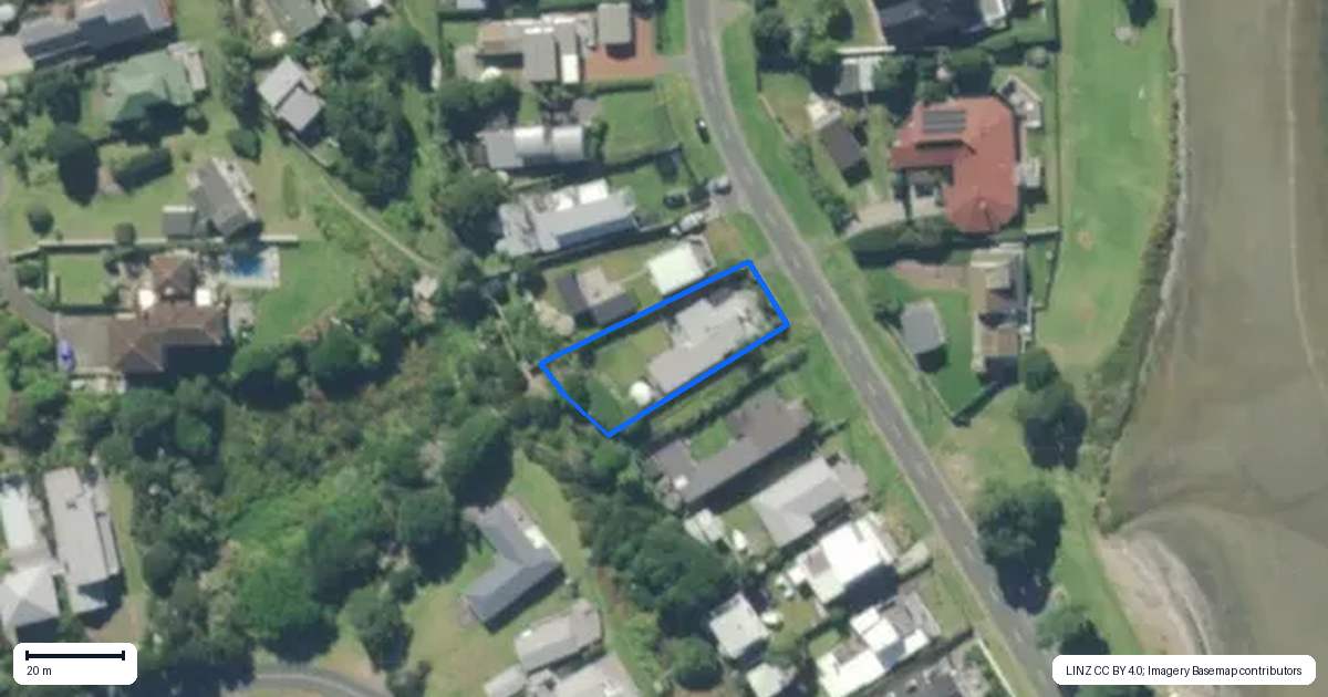 Property context map for 15 Alamar Crescent, Mangawhai Heads, Mangawhai