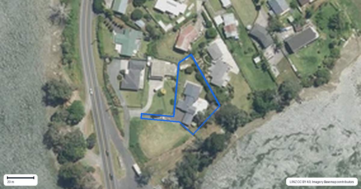 Property context map for 364 Hingaia Road, Karaka, Papakura