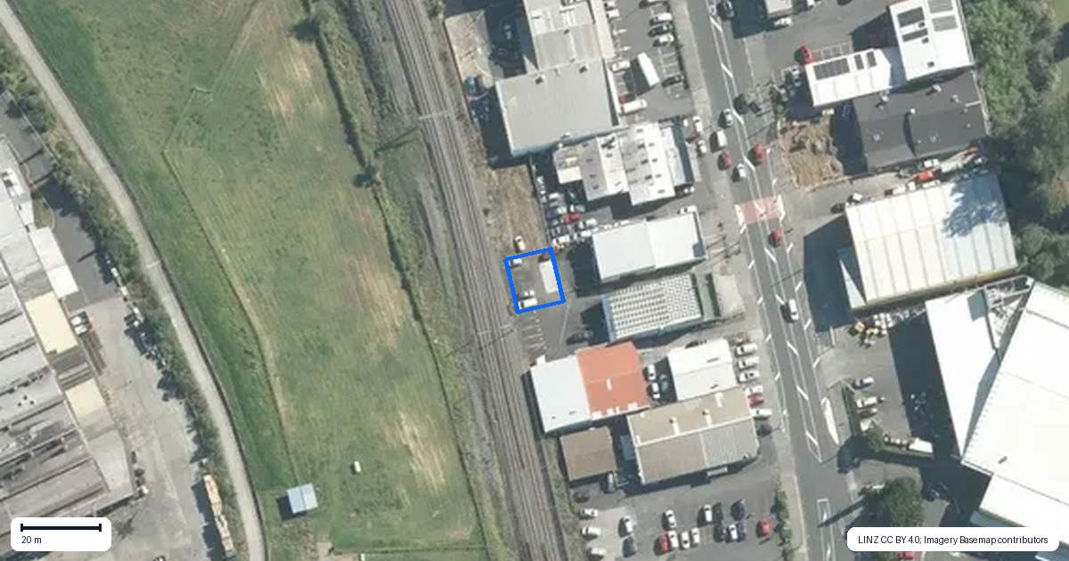 Property context map for 159 Apirana Avenue, Glen Innes, Auckland