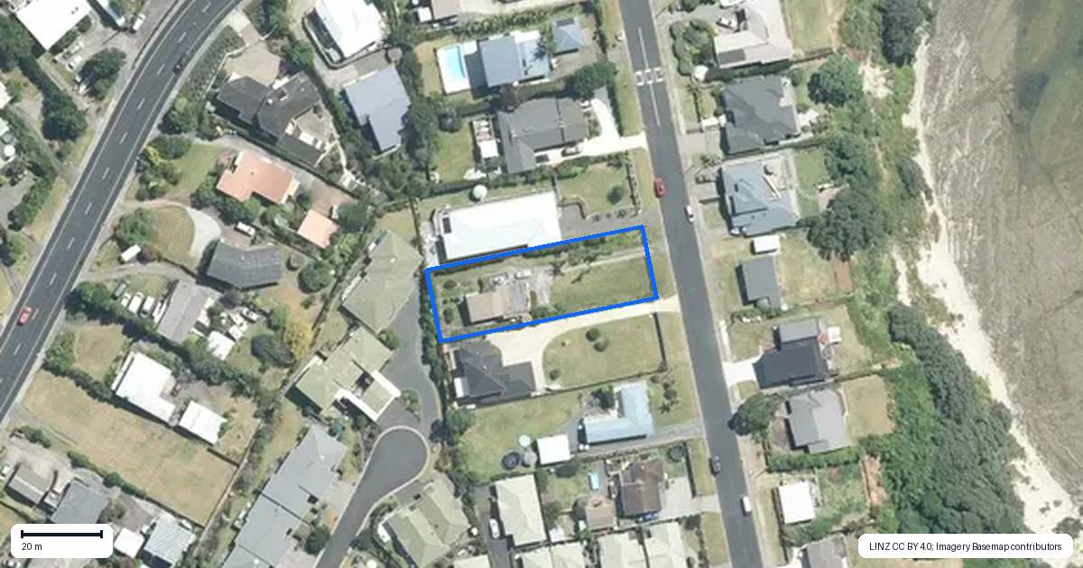 Property context map for 84 Tiri Road, Tindalls Beach, Whangaparaoa
