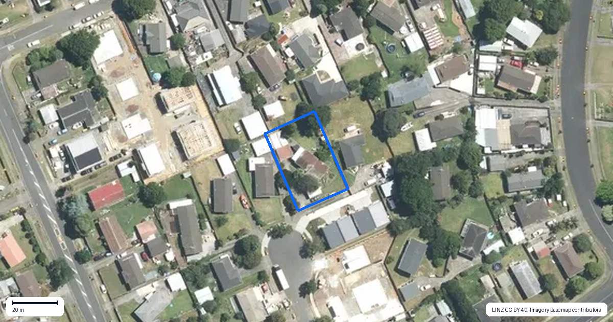 Property context map for 13 Ribot Place, Randwick Park, Auckland