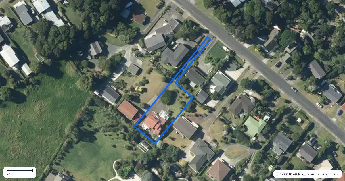 Property context map for 16 Willjames Avenue, Algies Bay