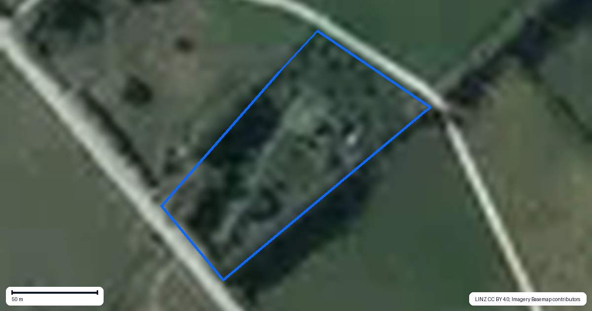 Property context map for 699 School Road, Tomarata, Wellsford