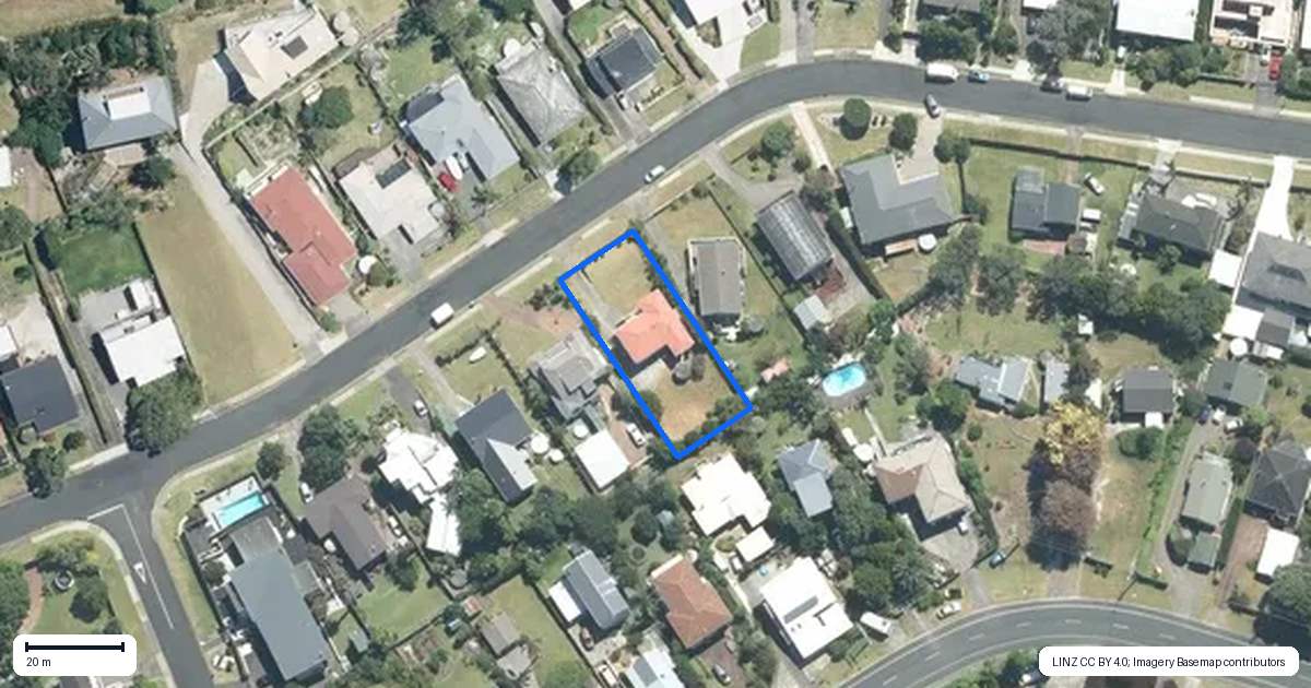 Property context map for 61 Pacific Parade, Army Bay, Whangaparaoa