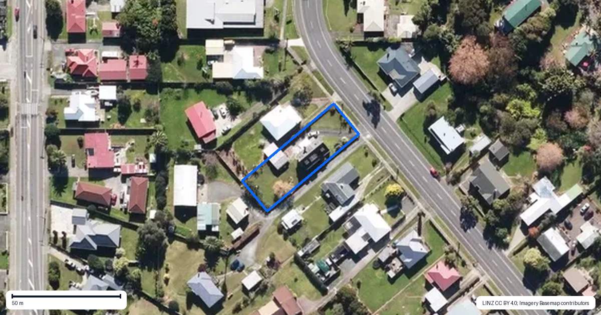 Property context map for 73 Matthews Avenue, Kaitaia