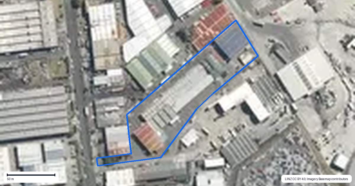 Property context map for 3D Edinburgh Street, Onehunga, Auckland