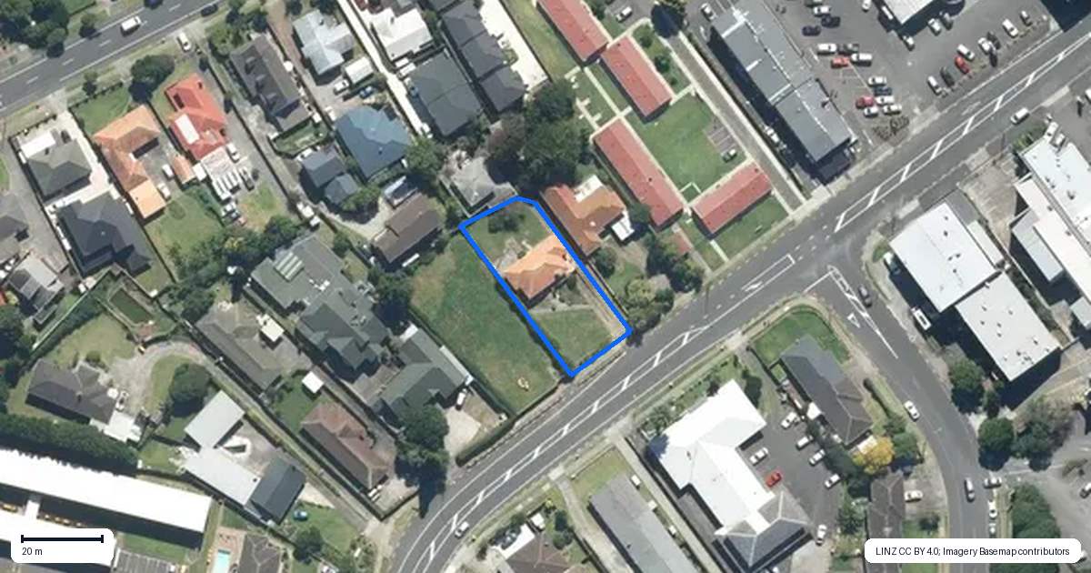 Property context map for 142 Kolmar Road, Papatoetoe, Auckland