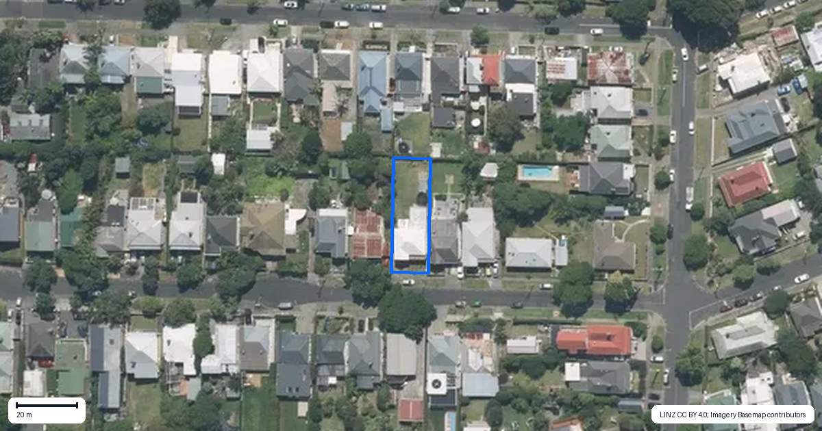 Property context map for 49 First Avenue, Kingsland, Auckland