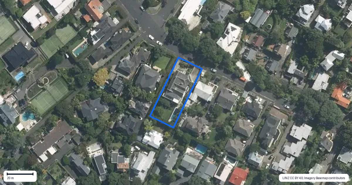 Property context map for 27 Takutai Street, Parnell, Auckland
