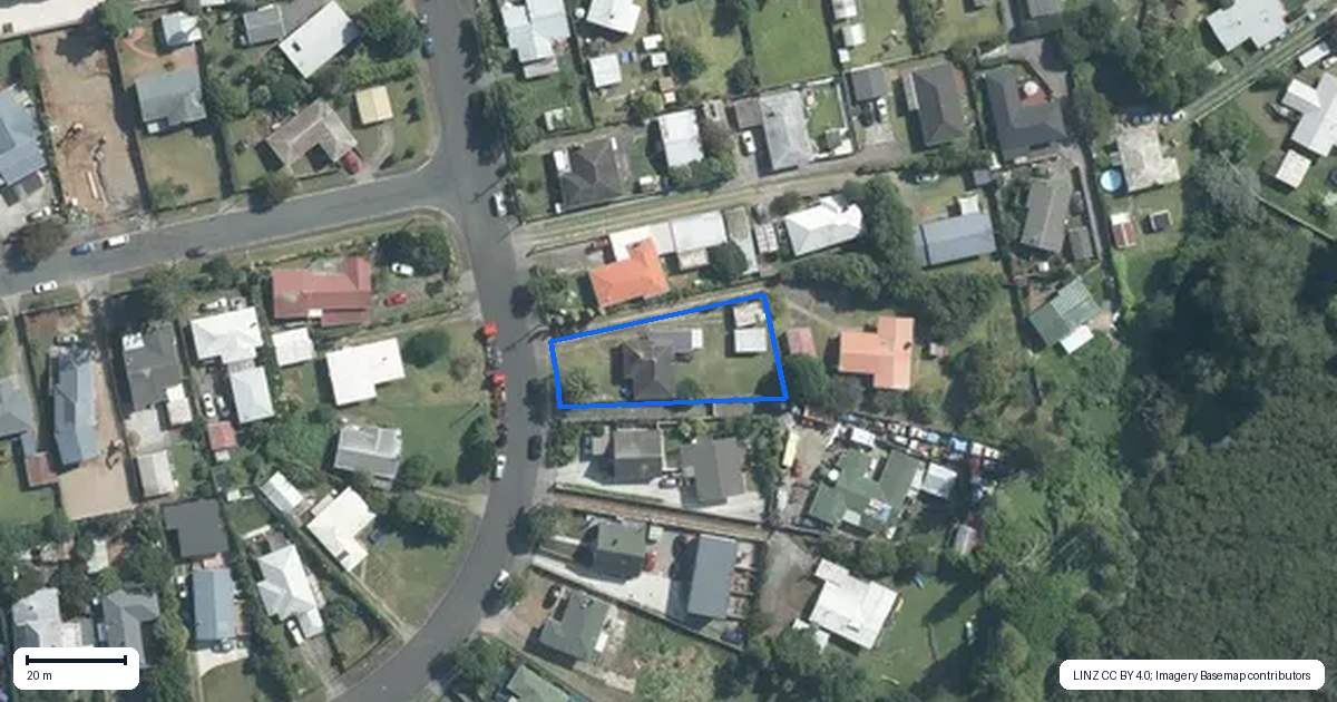 Property context map for 57 Walters Road, Mount Wellington, Auckland