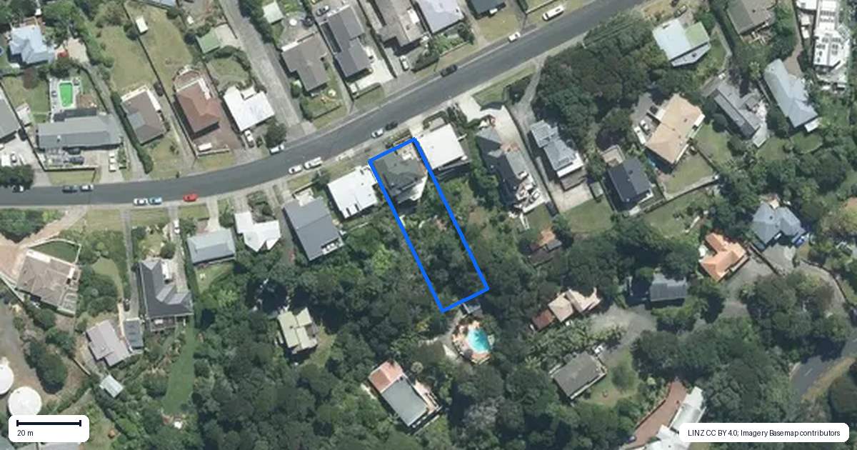 Property context map for 90 Wade River Road, Stanmore Bay, Whangaparaoa