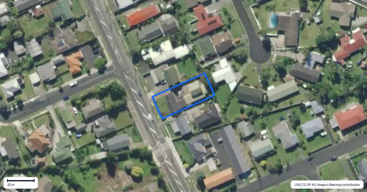 Property context map for 356A Kamo Road, Te Kamo, Whangarei