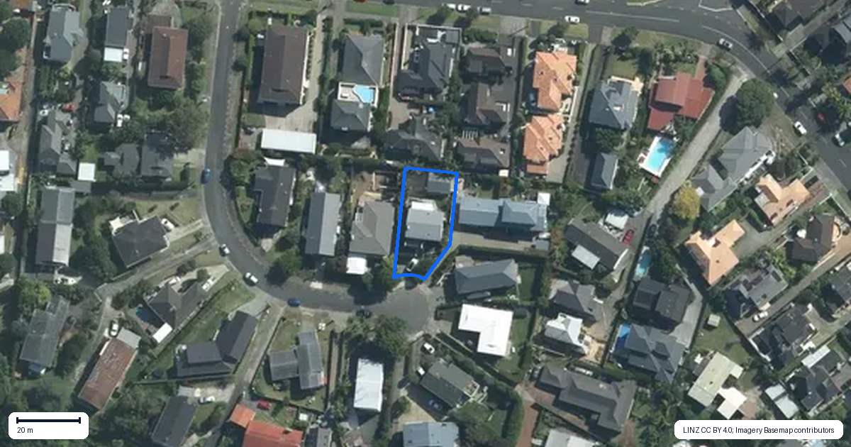Property context map for 10 Piccadilly Place, Kohimarama, Auckland