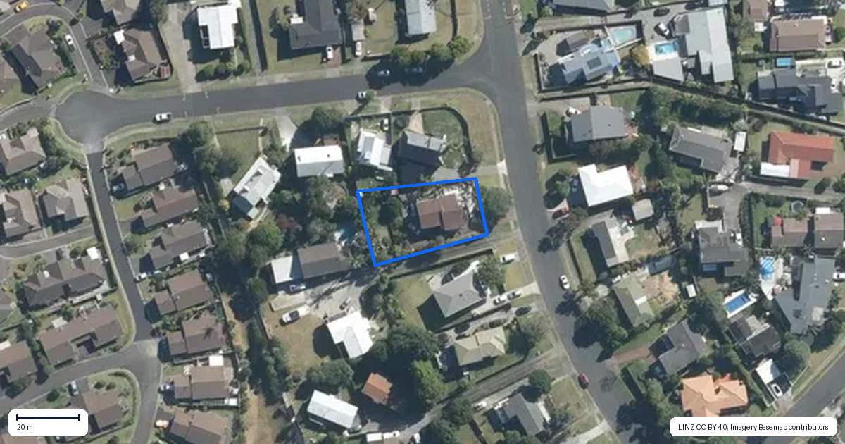 Property context map for 12 Bay Vista Drive, Red Beach, Whangaparaoa