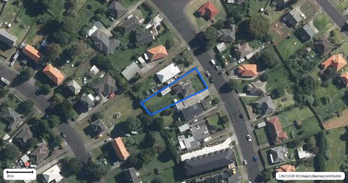 Property context map for 57 Court Crescent, Panmure, Auckland