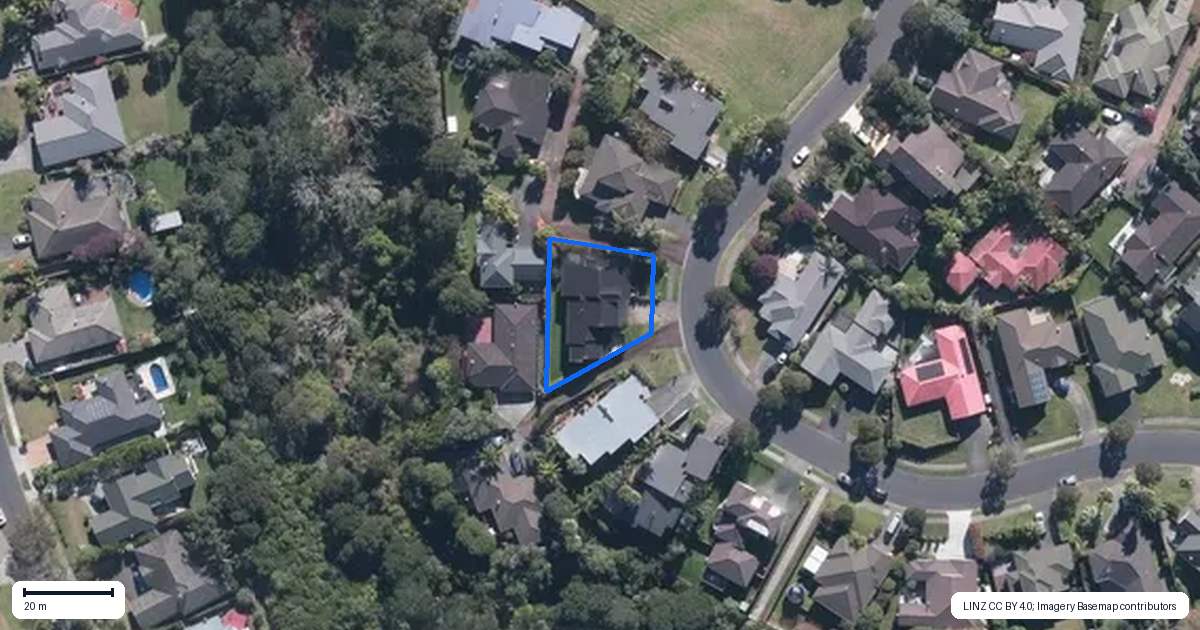 Property context map for 26 Admirals Court Drive, Greenhithe, Auckland