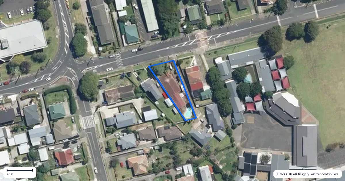 Property context map for 21 Fairburn Road, Otahuhu, Auckland