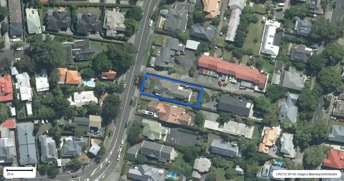 Property context map for 88 Owens Road, Epsom, Auckland