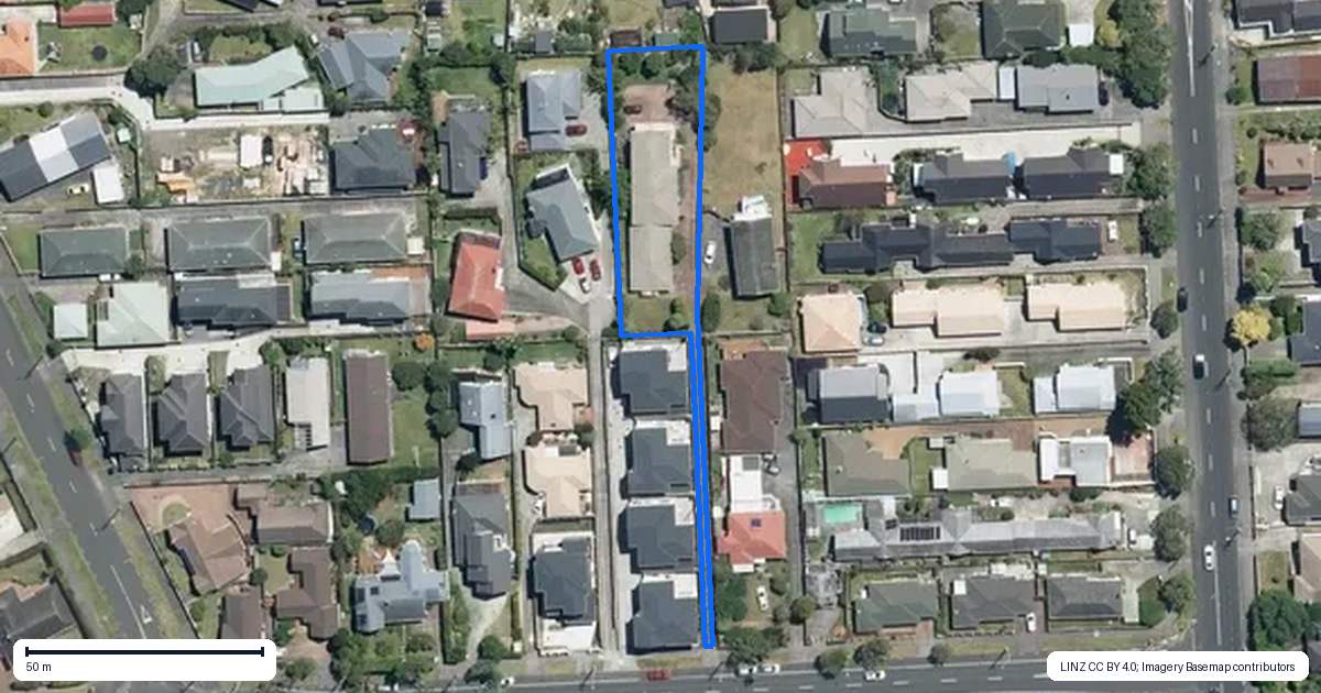 Property context map for 5A Bolton Street, Blockhouse Bay, Auckland