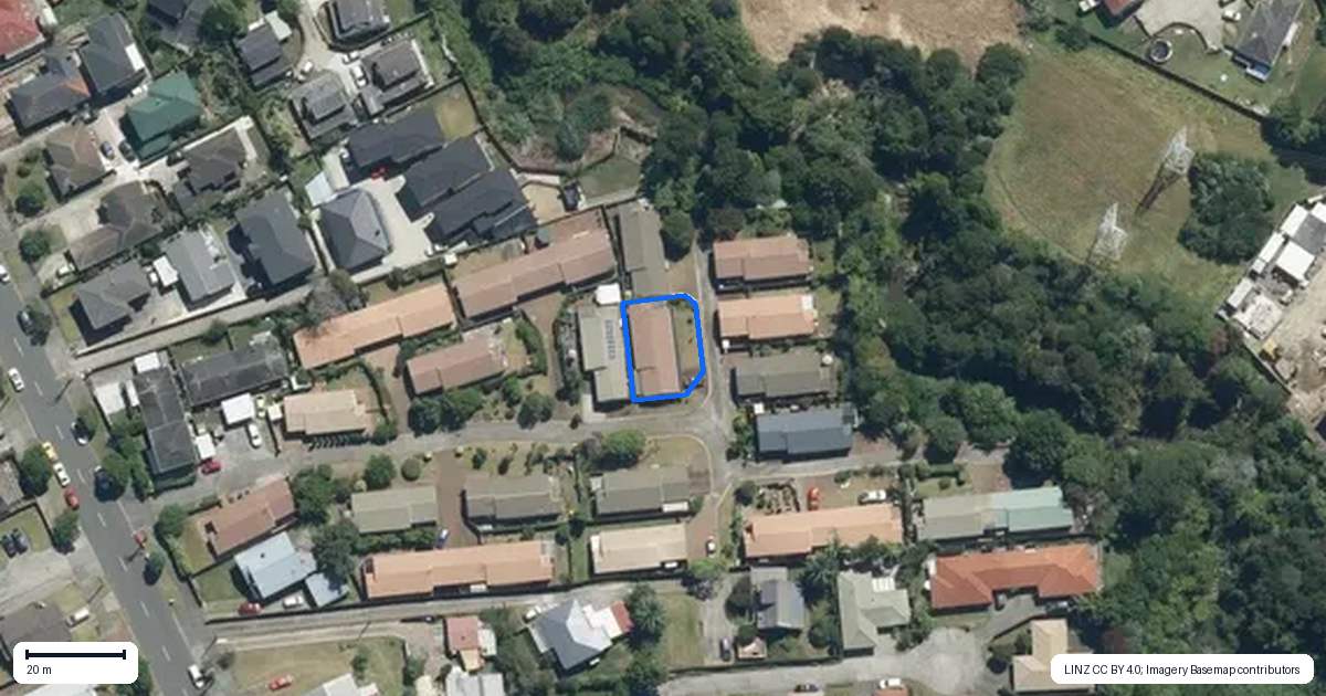 Property context map for 17/20 Taylor Street, Blockhouse Bay, Auckland