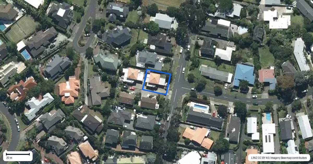 Property context map for 51A Sierra Street, Glendowie, Auckland