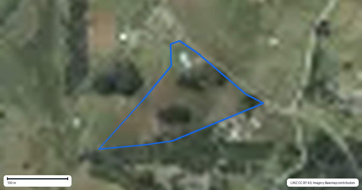Property context map for 36 Abel Road, Helensville