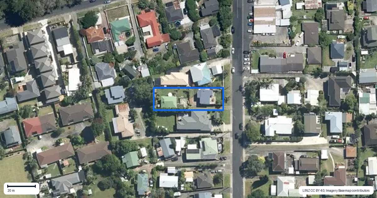 Property context map for 3 Bishop Street, Green Bay, Auckland