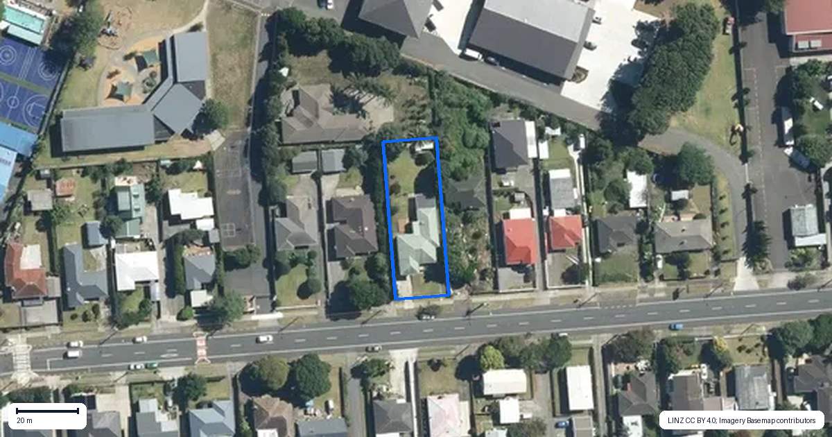 Property context map for 29 Miller Road, Mangere Bridge, Auckland
