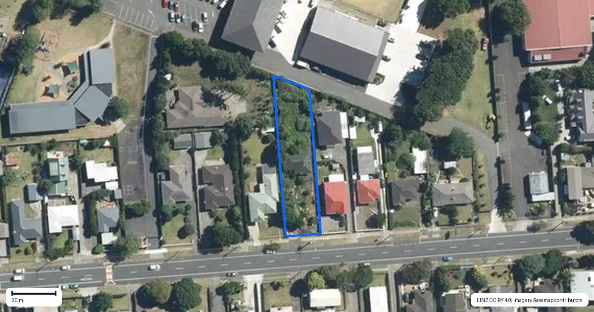 Property context map for 27 Miller Road, Mangere Bridge, Auckland
