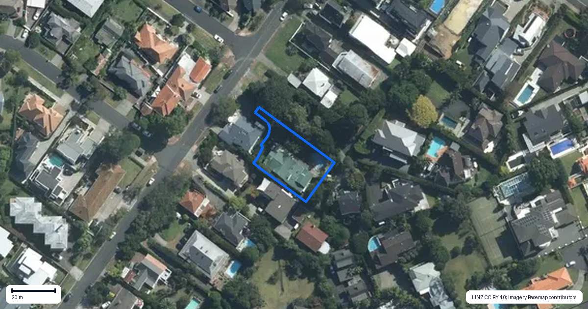 Property context map for 23A Yattendon Road, Saint Heliers, Auckland