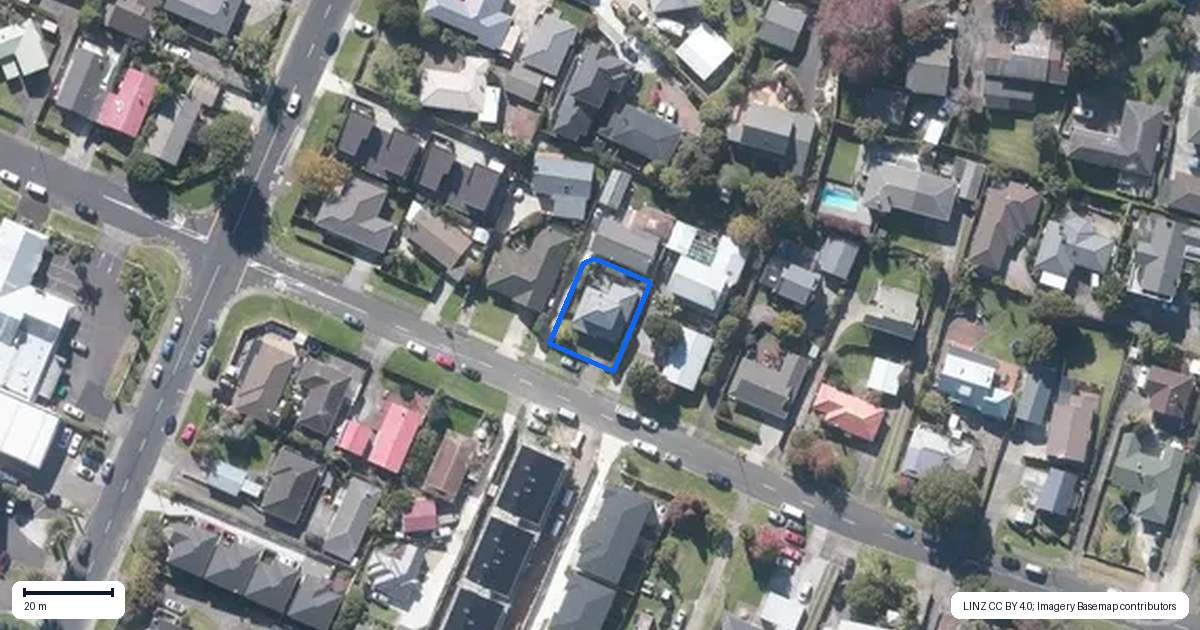 Property context map for 61A Gibraltar Street, Howick, Auckland