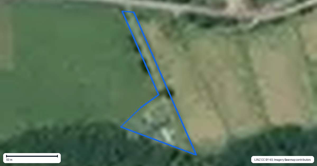 Property context map for 837 Puketotara Road, Okaihau