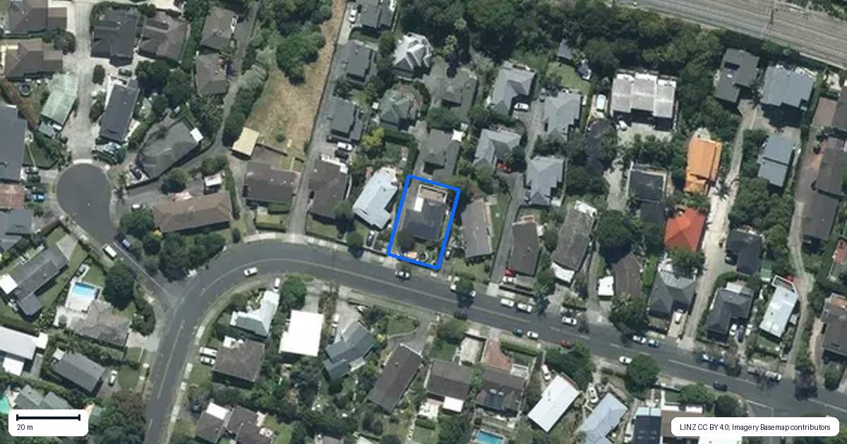 Property context map for 98 Gowing Drive, Meadowbank, Auckland