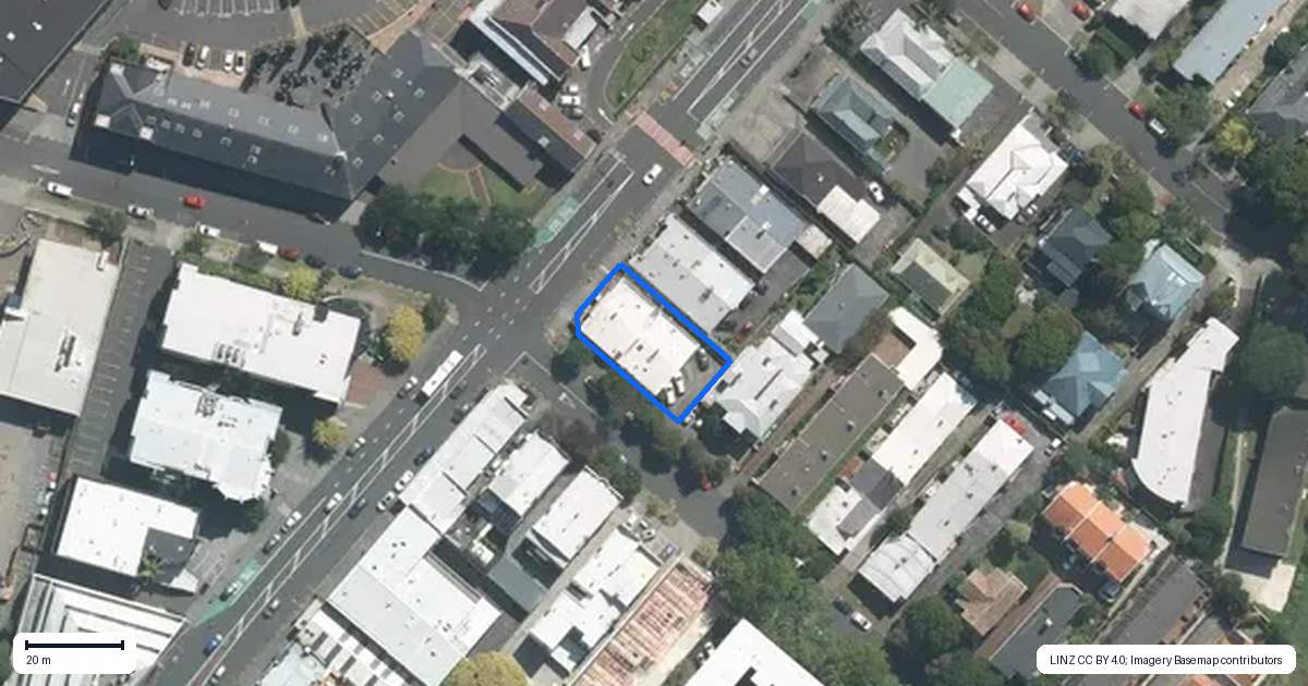 Property context map for 2/542 Parnell Road, Parnell, Auckland