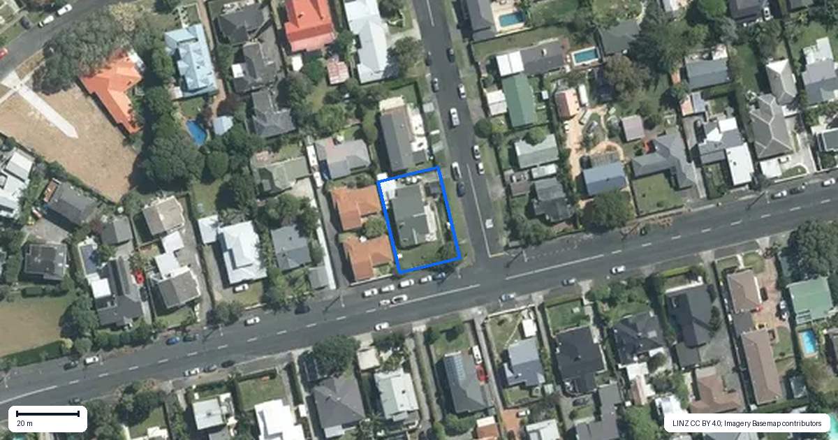 Property context map for 16 Bayswater Avenue, Bayswater, Auckland
